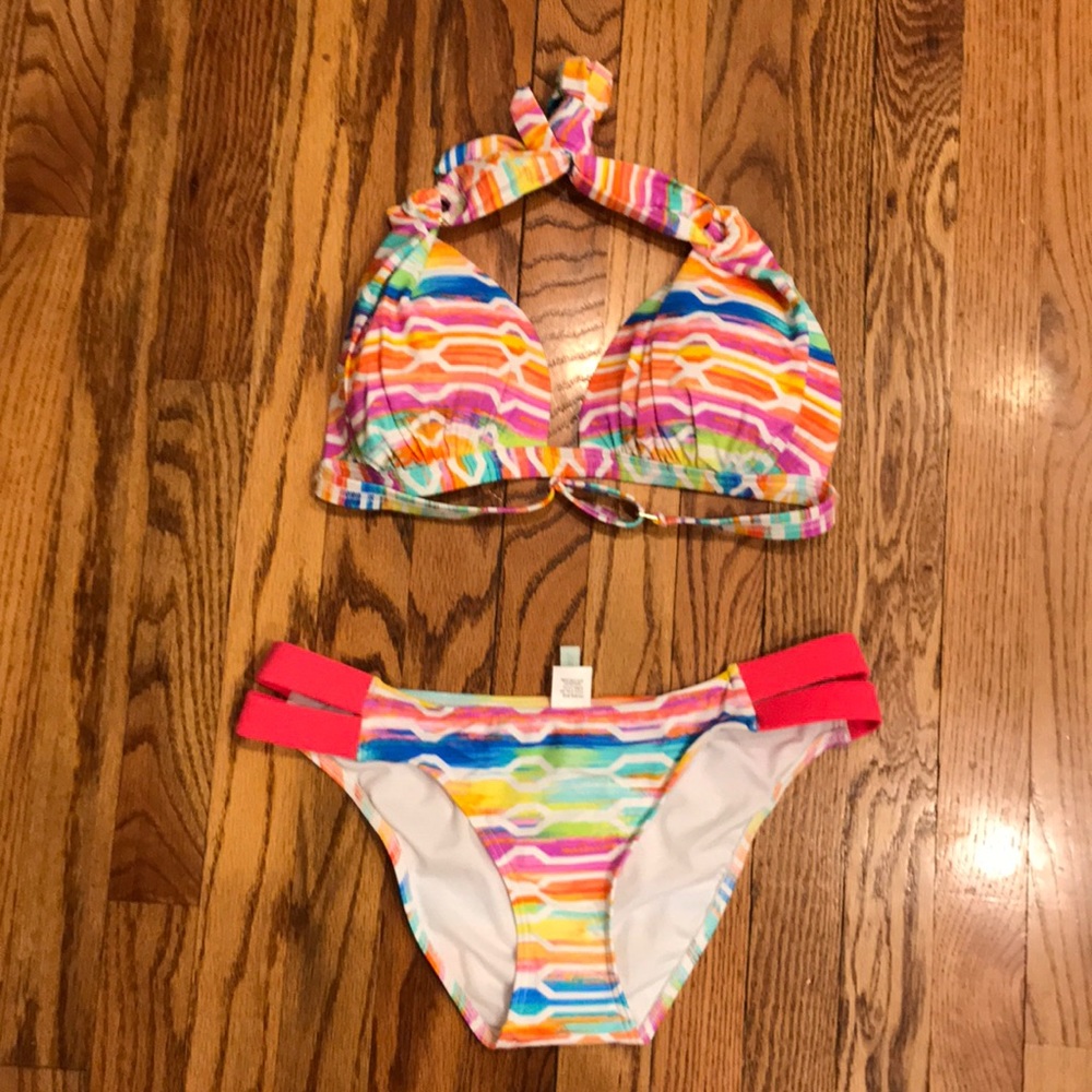 Multicolor Alloy Bikini